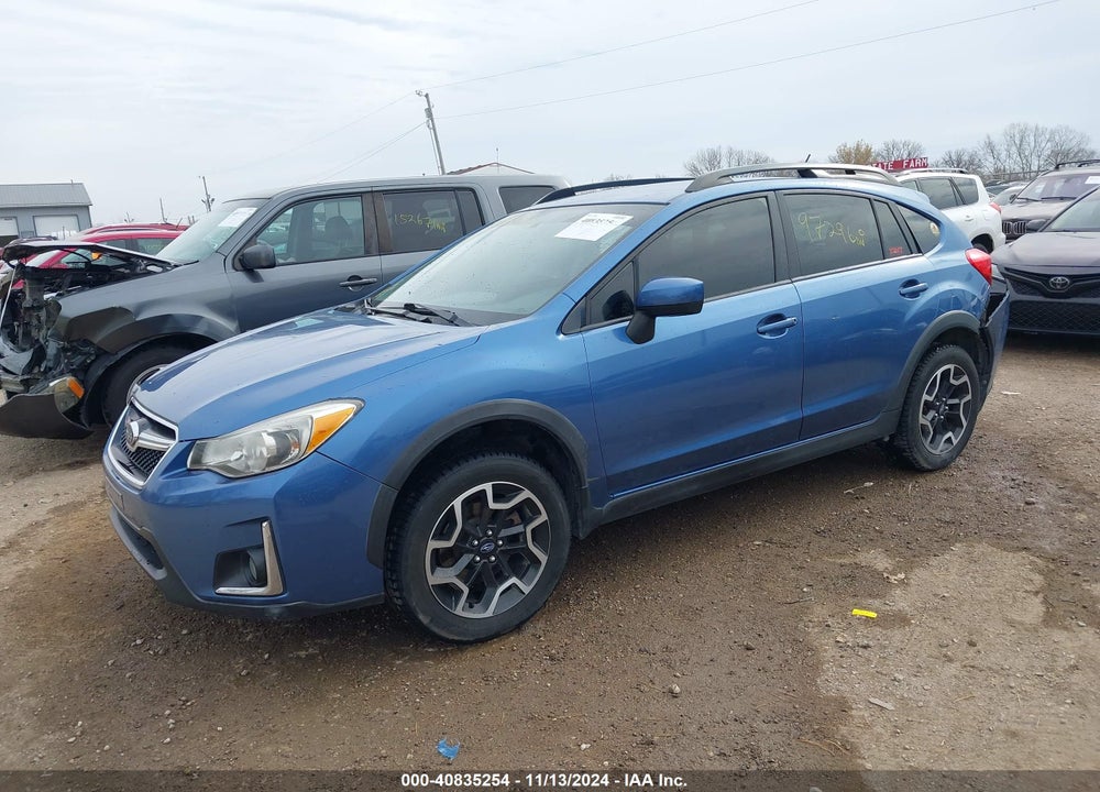 2017 SUBARU CROSSTREK 2.0I PREMIUM VIN: JF2GPABC2HH274094