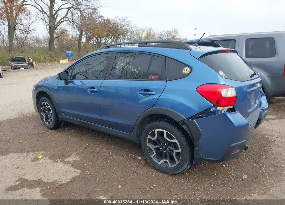 2017 SUBARU CROSSTREK 2.0I PREMIUM VIN: JF2GPABC2HH274094