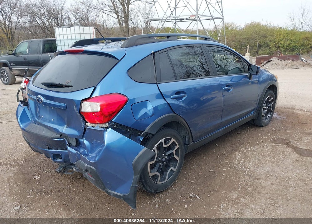 2017 SUBARU CROSSTREK 2.0I PREMIUM VIN: JF2GPABC2HH274094