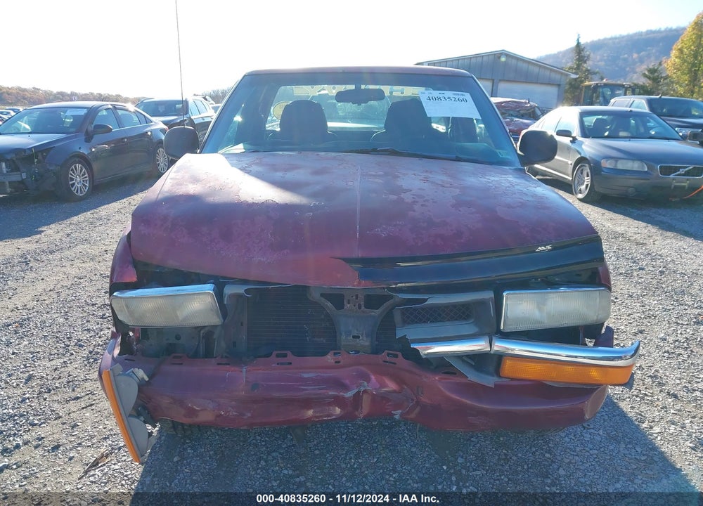 1998 CHEVROLET S-10 LS FLEETSIDE VIN: 1GCCS19X5WK166718