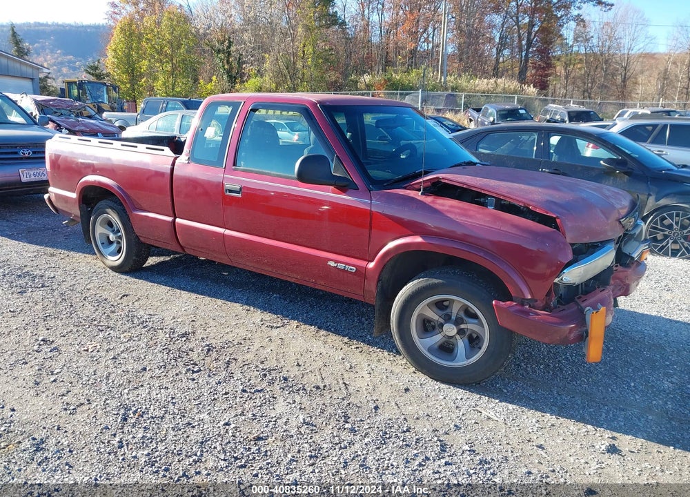 1998 CHEVROLET S-10 LS FLEETSIDE VIN: 1GCCS19X5WK166718