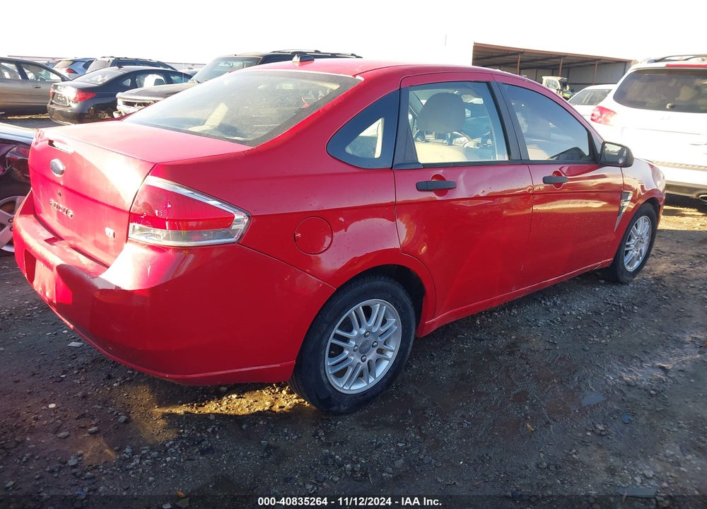 2008 FORD FOCUS SE/SES VIN: 1FAHP35N28W264498