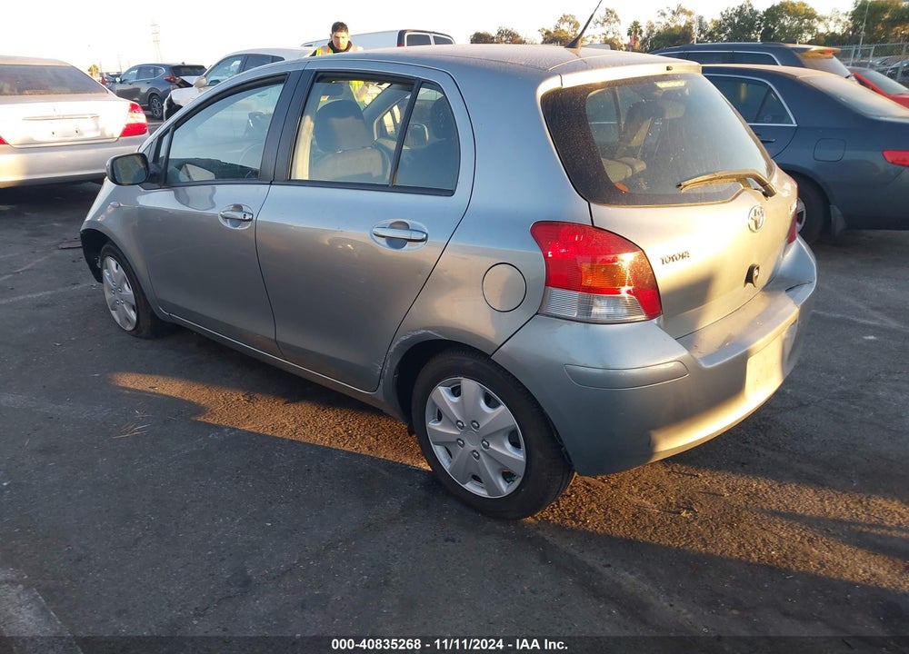 2009 TOYOTA YARIS VIN: JTDKT903395229576