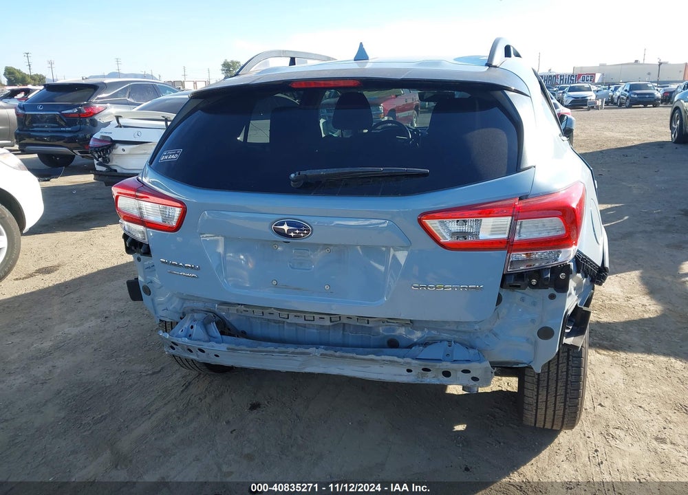 2018 SUBARU CROSSTREK 2.0I PREMIUM VIN: JF2GTABC8JH311716