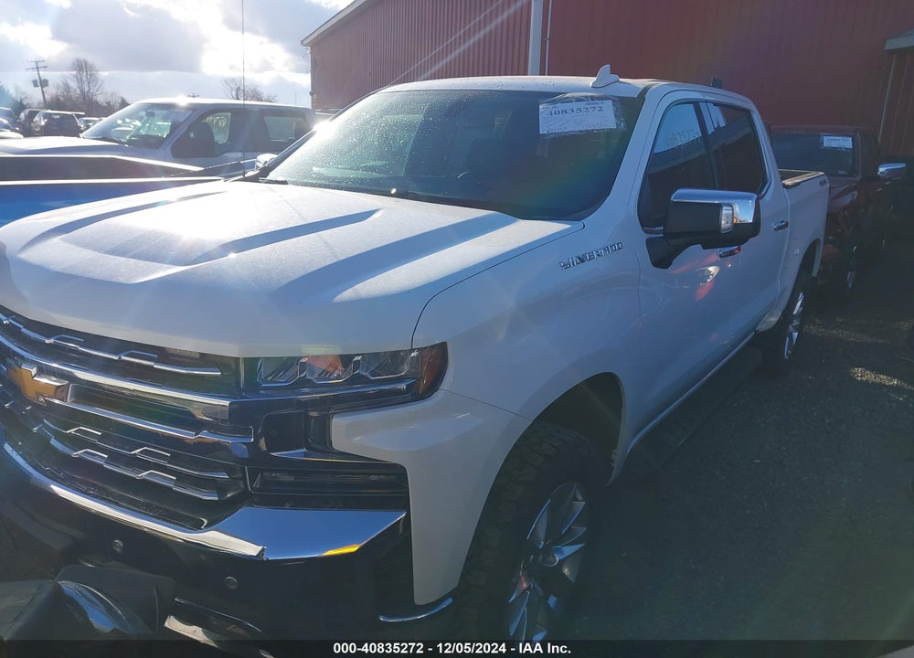 2020 CHEVROLET SILVERADO 1500 4WD SHORT BED LTZ VIN: 1GCUYGED4LZ109642