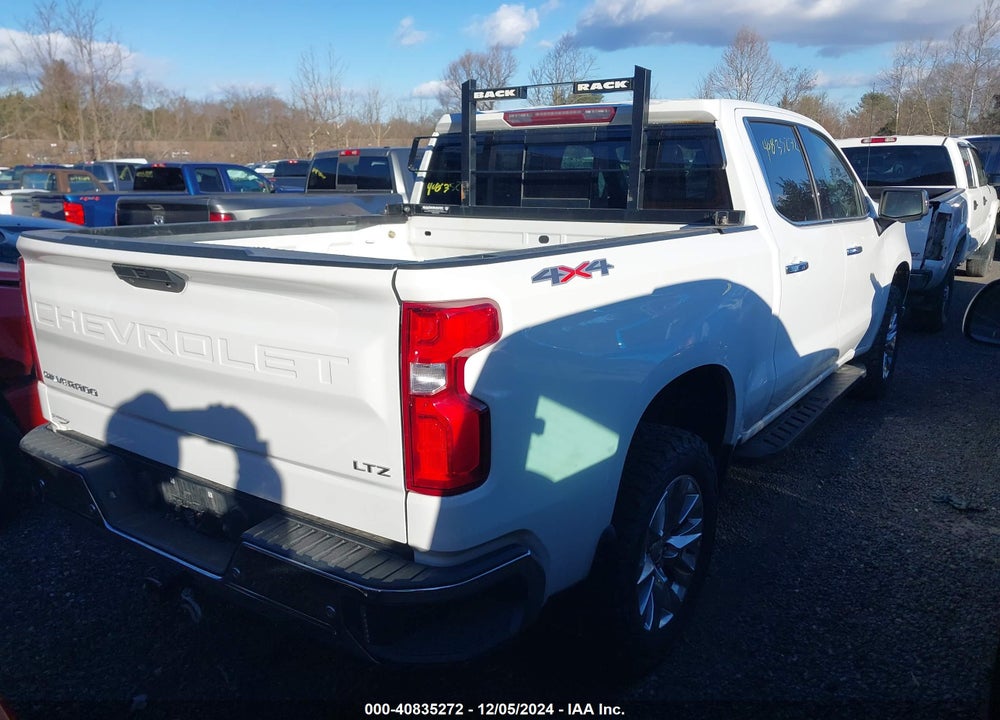 2020 CHEVROLET SILVERADO 1500 4WD SHORT BED LTZ VIN: 1GCUYGED4LZ109642