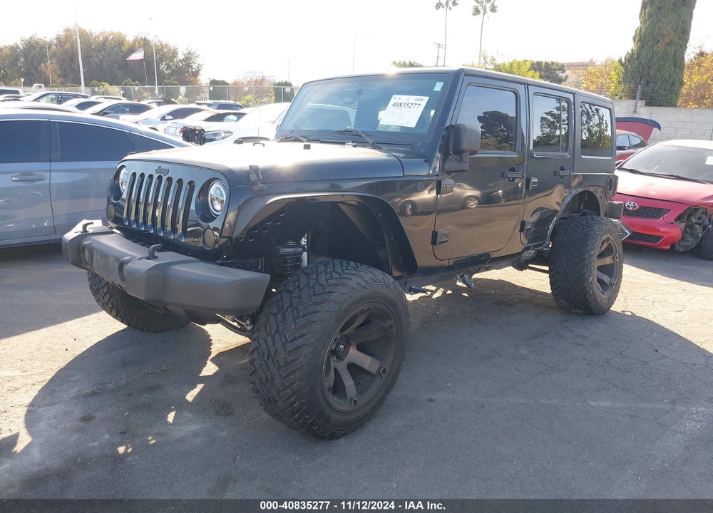 2011 JEEP WRANGLER UNLIMITED SPORT VIN: 1J4HA3H15BL640490