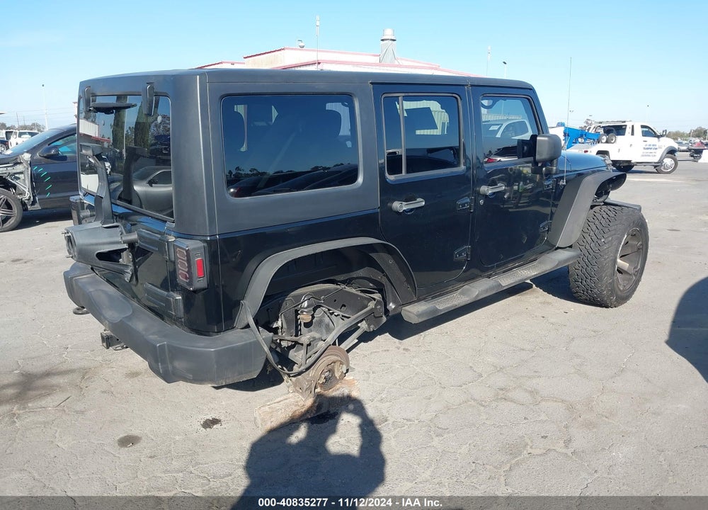 2011 JEEP WRANGLER UNLIMITED SPORT VIN: 1J4HA3H15BL640490