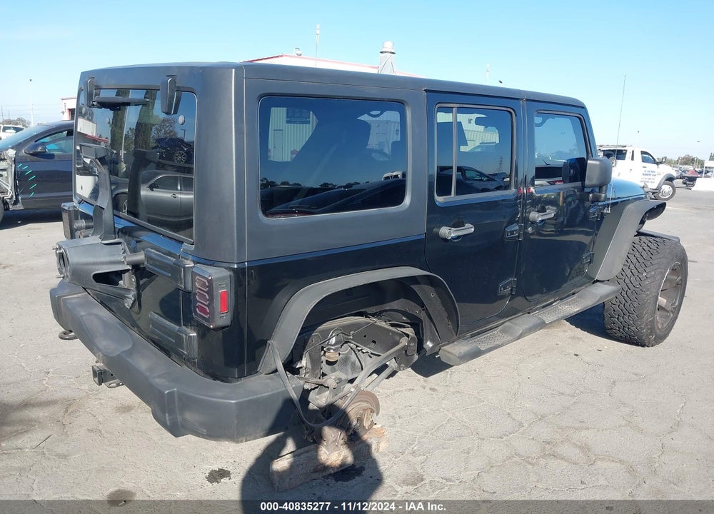 2011 JEEP WRANGLER UNLIMITED SPORT VIN: 1J4HA3H15BL640490