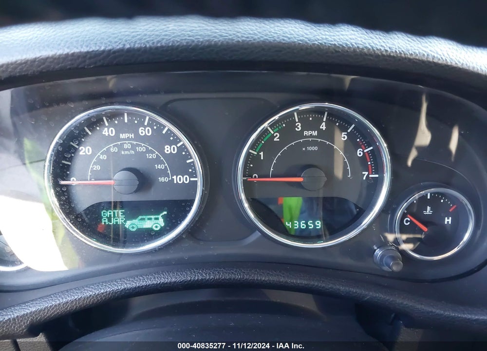 2011 JEEP WRANGLER UNLIMITED SPORT VIN: 1J4HA3H15BL640490