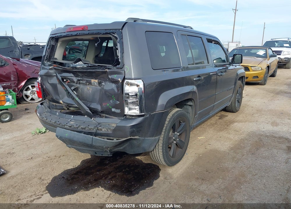 2014 JEEP PATRIOT ALTITUDE VIN: 1C4NJPBA4ED819238
