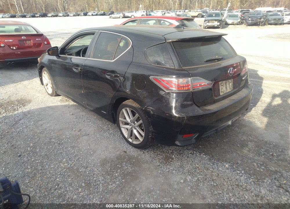 2015 LEXUS CT 200H VIN: JTHKD5BH3F2212318