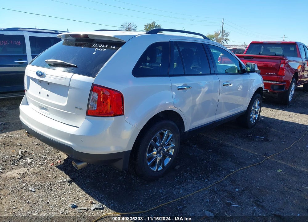 2011 FORD EDGE SEL VIN: 2FMDK3JC2BBA26957