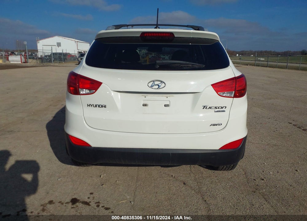 2012 HYUNDAI TUCSON LIMITED VIN: KM8JUCAC9CU355163