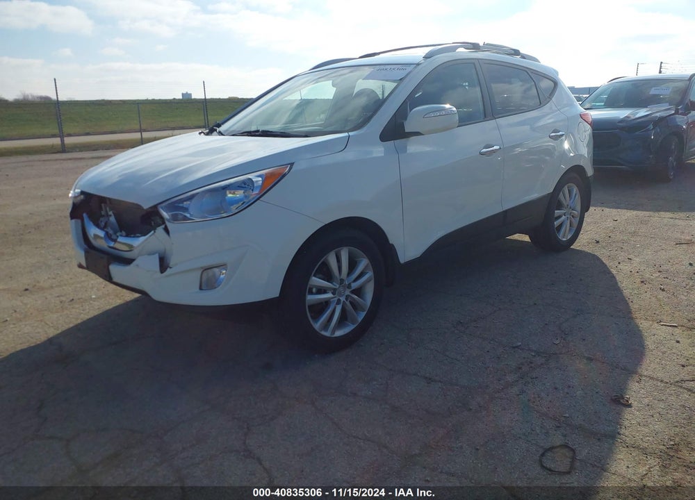 2012 HYUNDAI TUCSON LIMITED VIN: KM8JUCAC9CU355163