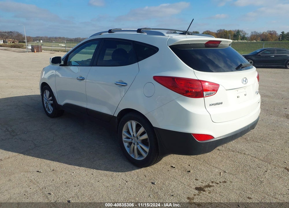 2012 HYUNDAI TUCSON LIMITED VIN: KM8JUCAC9CU355163