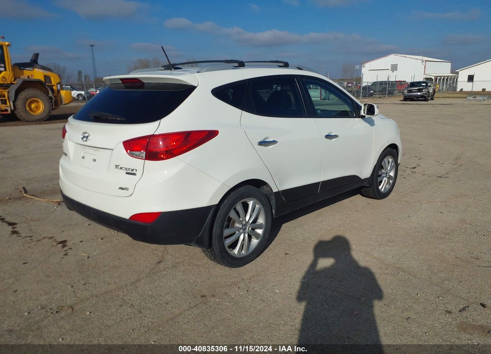 2012 HYUNDAI TUCSON LIMITED VIN: KM8JUCAC9CU355163