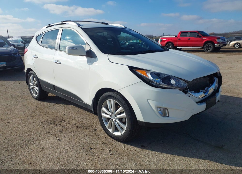 2012 HYUNDAI TUCSON LIMITED VIN: KM8JUCAC9CU355163