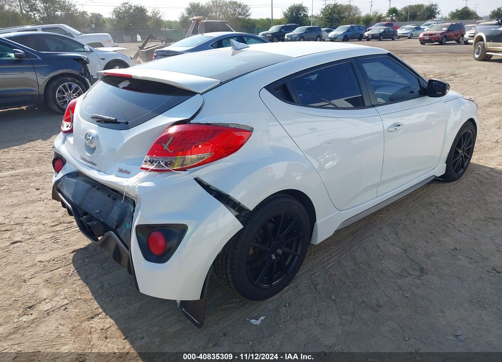2015 HYUNDAI VELOSTER TURBO VIN: KMHTC6AE4FU218229