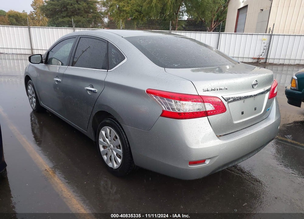 2014 NISSAN SENTRA S VIN: 3N1AB7AP9EY232583