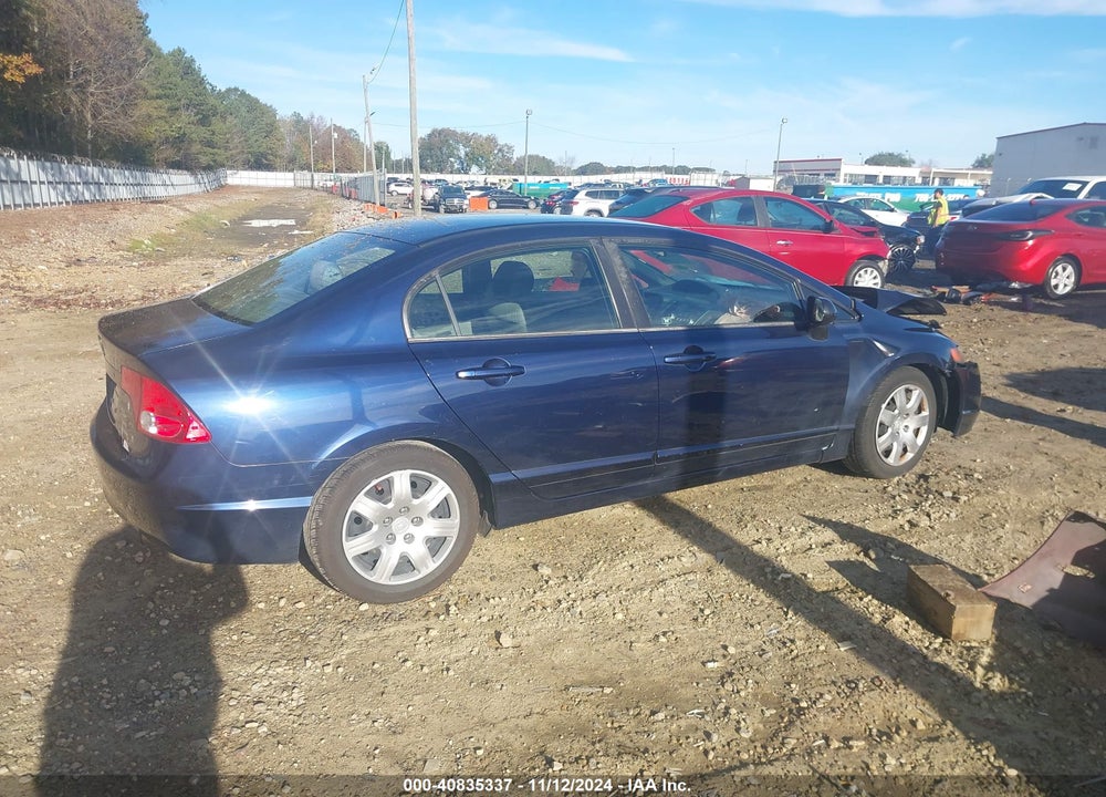 2007 HONDA CIVIC LX VIN: JHMFA16537S002242