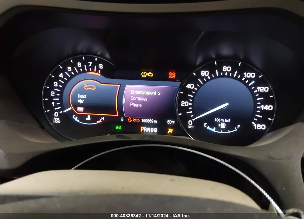 2013 LINCOLN MKZ VIN: 3LN6L2G94DR811576