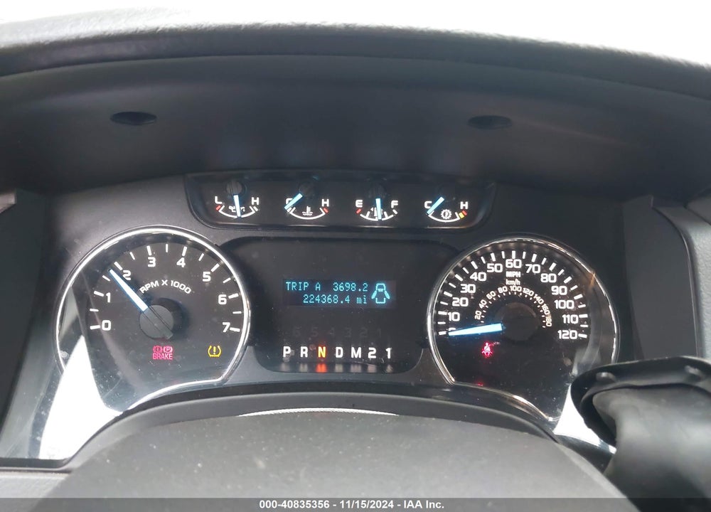 2012 FORD F-150 XLT VIN: 1FTFX1EFXCFB81957