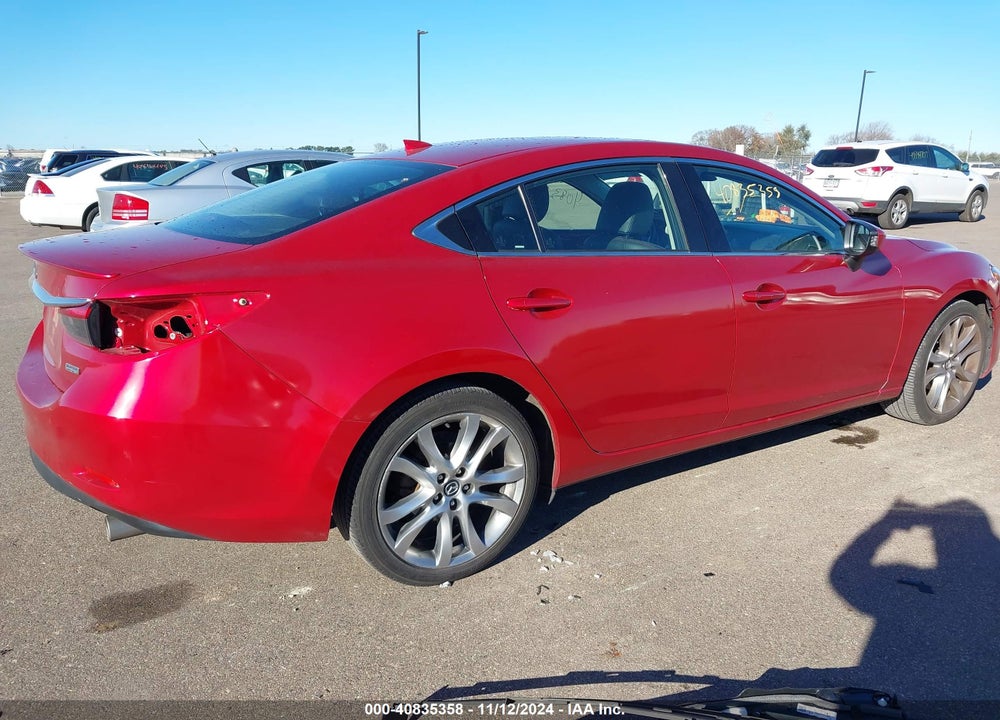 2014 MAZDA MAZDA6 VIN: JM1GJ1W66E1126734