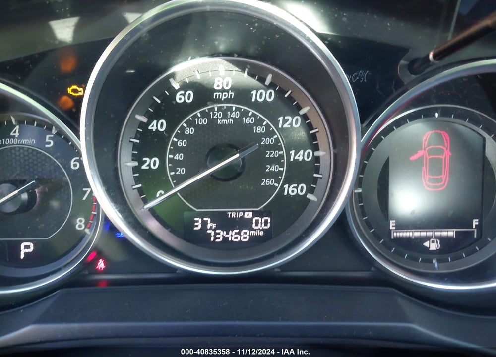 2014 MAZDA MAZDA6 VIN: JM1GJ1W66E1126734