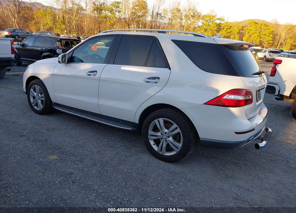 2014 MERCEDES-BENZ ML 350 4MATIC VIN: 4JGDA5HB0EA279318