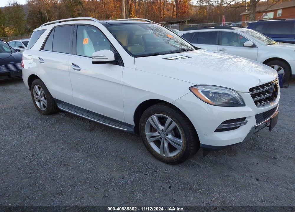 2014 MERCEDES-BENZ ML 350 4MATIC VIN: 4JGDA5HB0EA279318