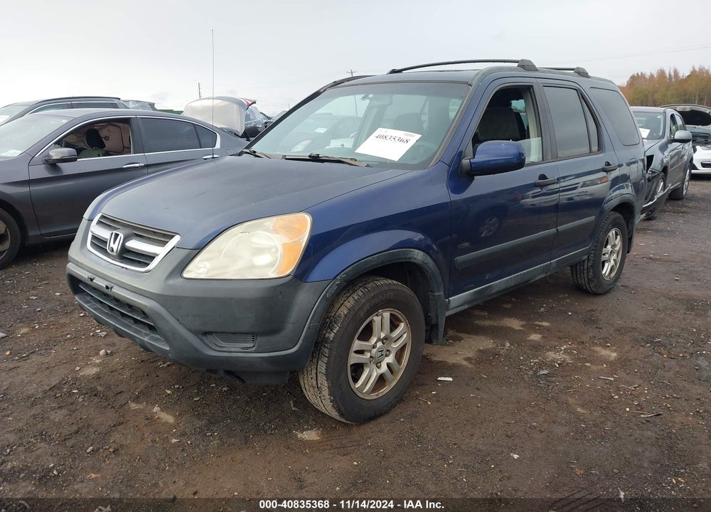2002 HONDA CR-V EX VIN: JHLRD78842C032128