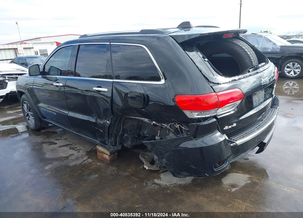 2017 JEEP GRAND CHEROKEE LIMITED 4X4 VIN: 1C4RJFBGXHC948952