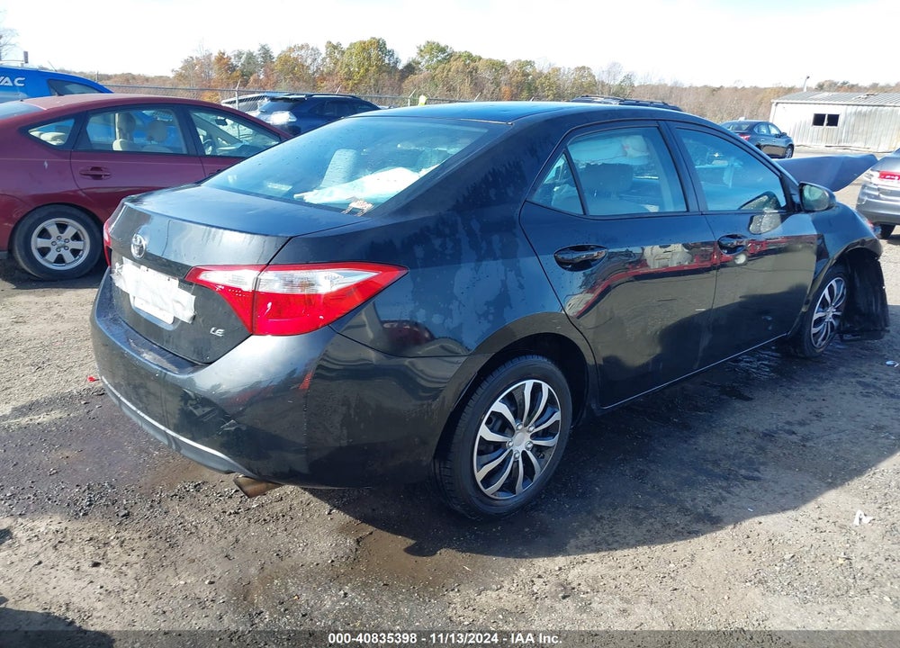2014 TOYOTA COROLLA LE VIN: 2T1BURHE1EC140234