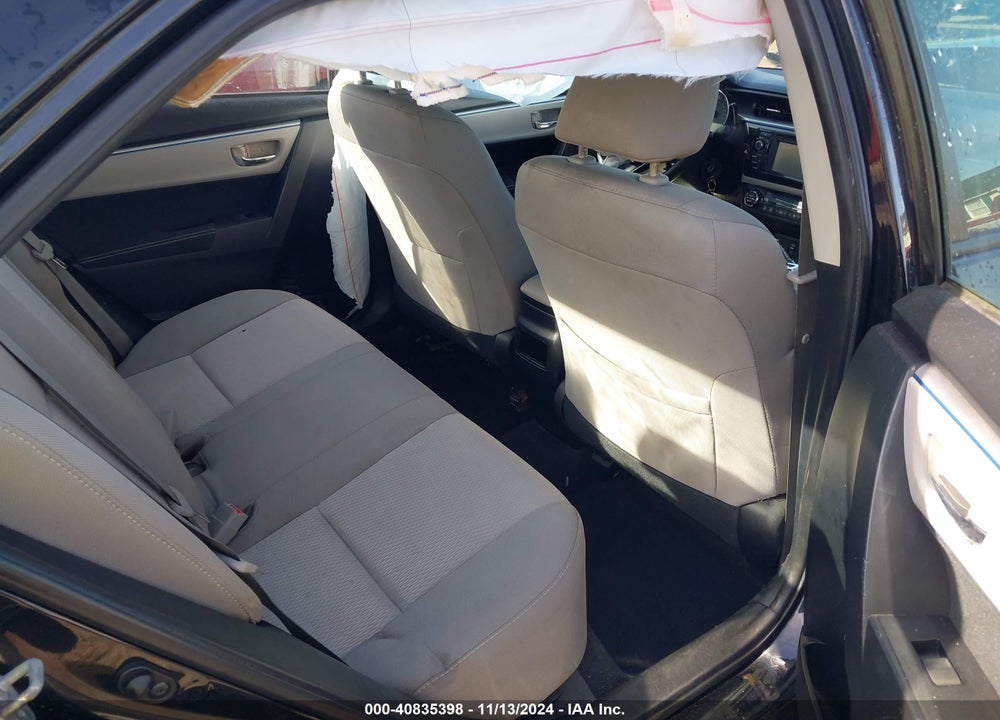 2014 TOYOTA COROLLA LE VIN: 2T1BURHE1EC140234