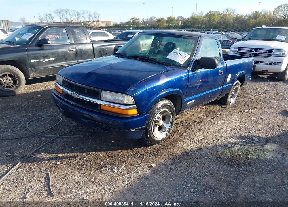 2000 CHEVROLET S-10 LS VIN: 1GCCS1446YK174097