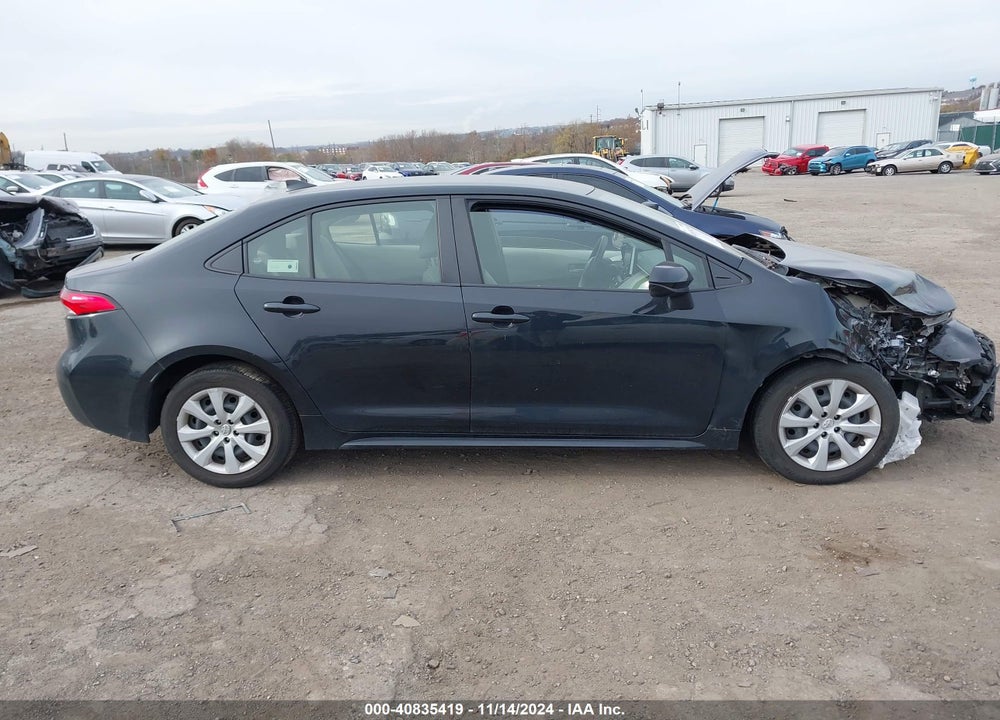 2021 TOYOTA COROLLA LE VIN: JTDEPMAE9MJ168383