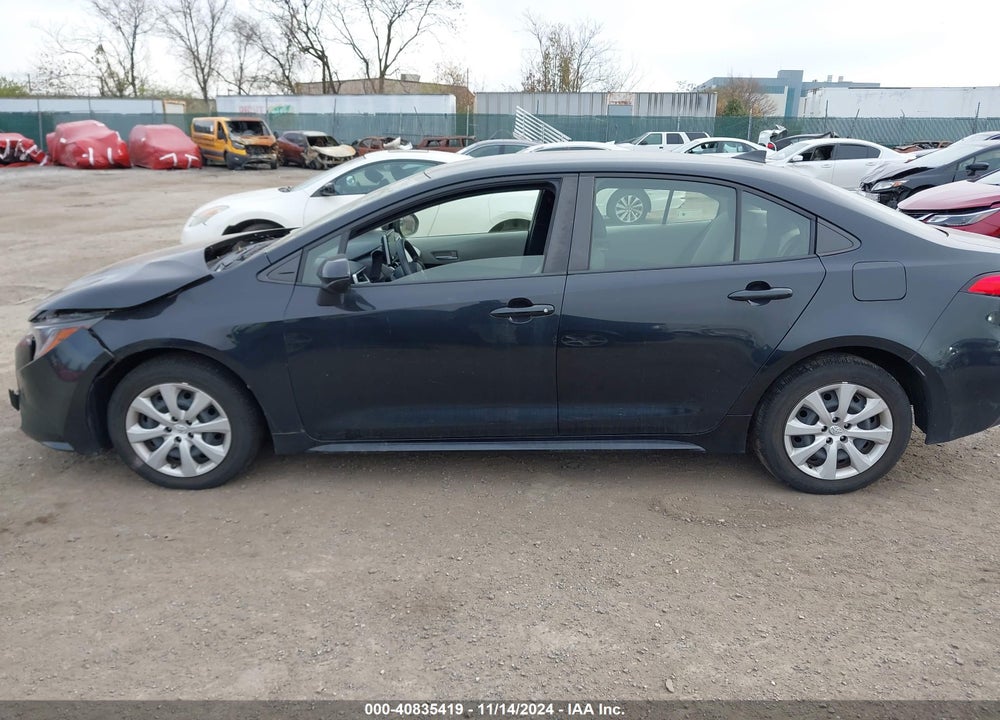 2021 TOYOTA COROLLA LE VIN: JTDEPMAE9MJ168383