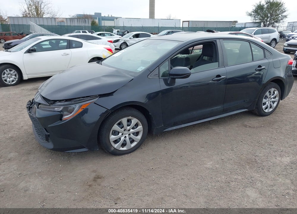 2021 TOYOTA COROLLA LE VIN: JTDEPMAE9MJ168383
