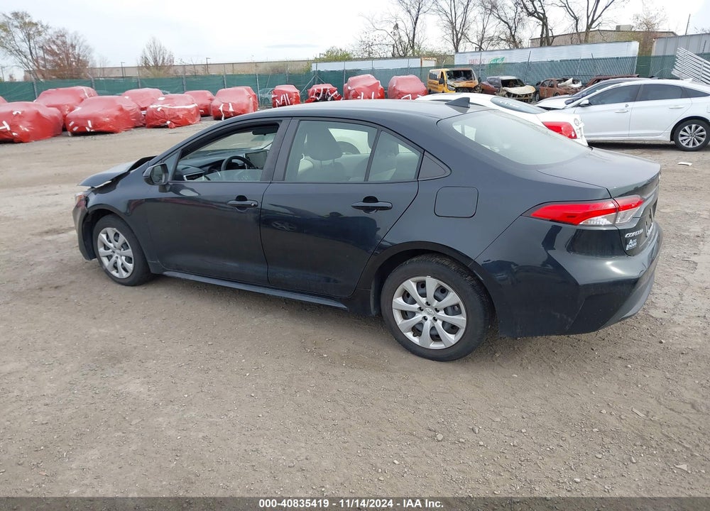 2021 TOYOTA COROLLA LE VIN: JTDEPMAE9MJ168383