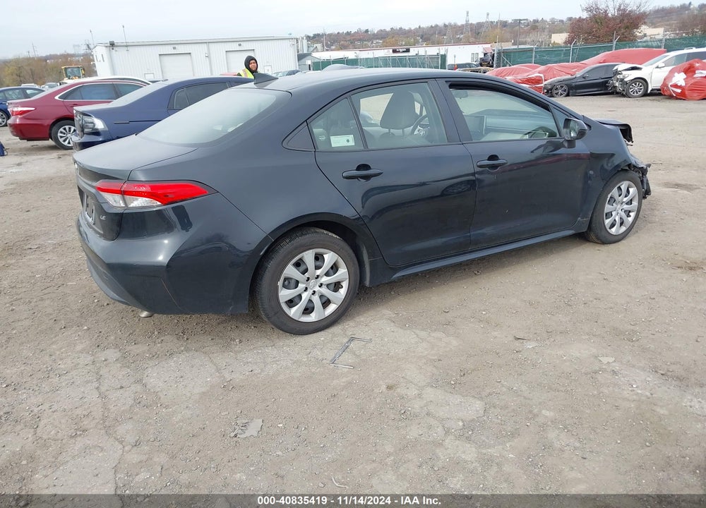 2021 TOYOTA COROLLA LE VIN: JTDEPMAE9MJ168383