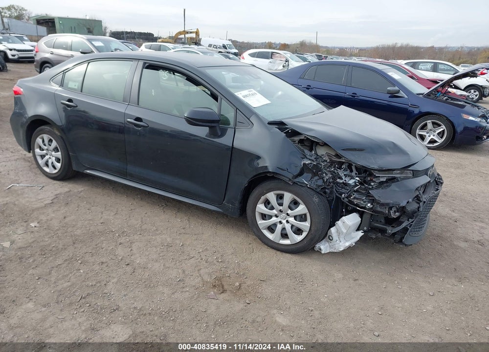 2021 TOYOTA COROLLA LE VIN: JTDEPMAE9MJ168383