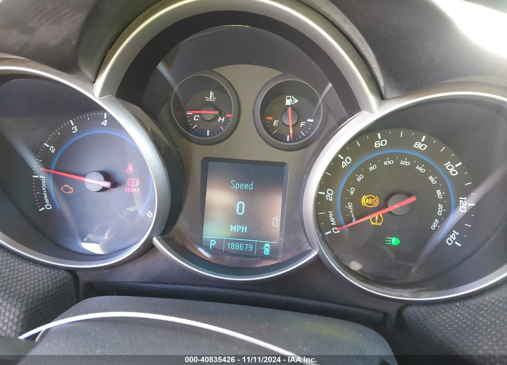 2011 CHEVROLET CRUZE 2LT VIN: 1G1PG5S94B7186602