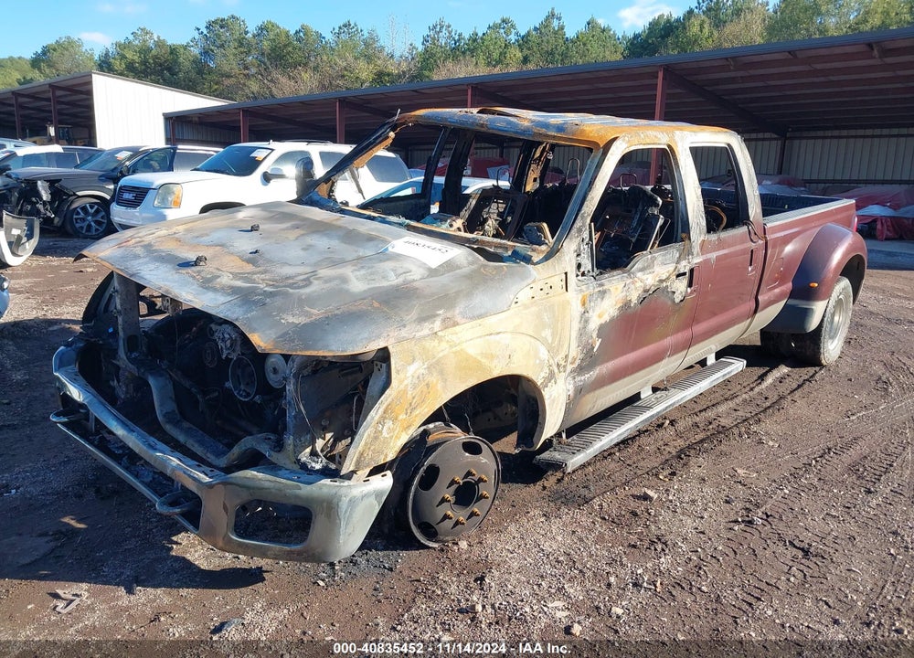 2011 FORD F-350 LARIAT VIN: 1FT8W3DTXBEB17484