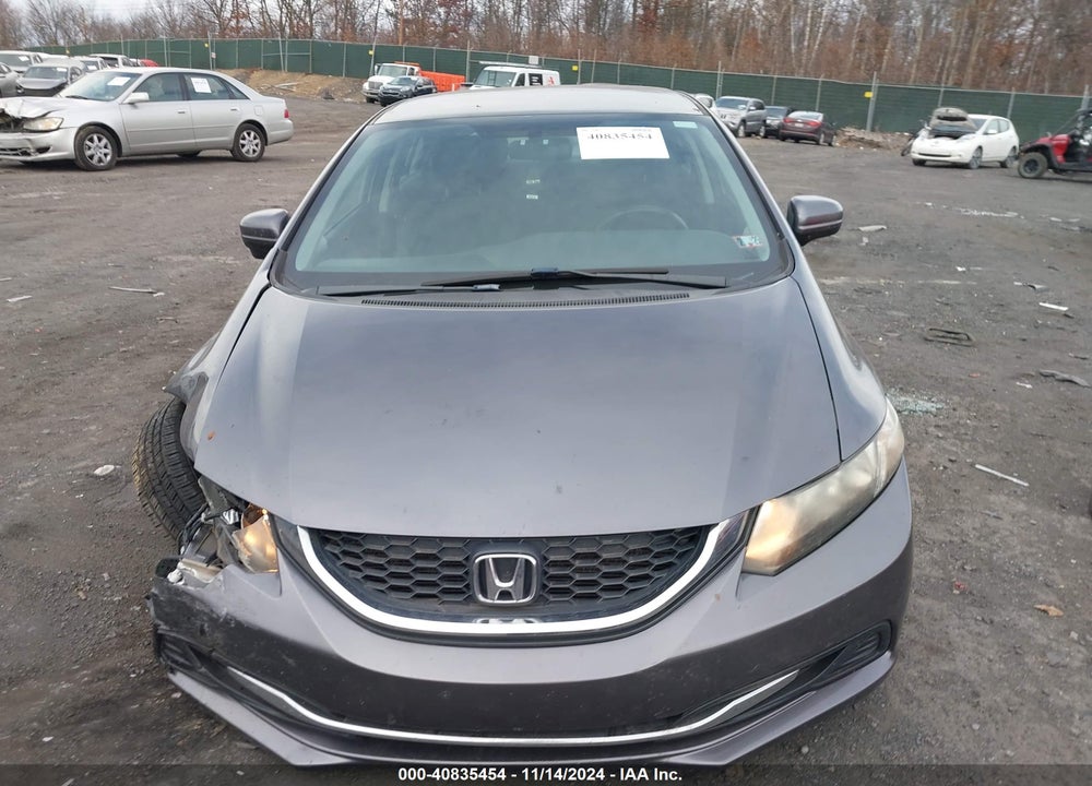 2015 HONDA CIVIC SE VIN: 19XFB2F74FE289470