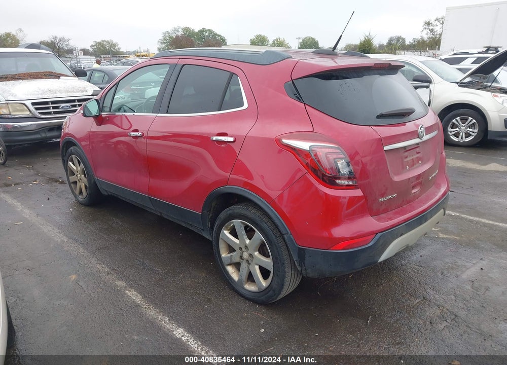 2017 BUICK ENCORE PREFERRED II VIN: KL4CJBSB8HB044861