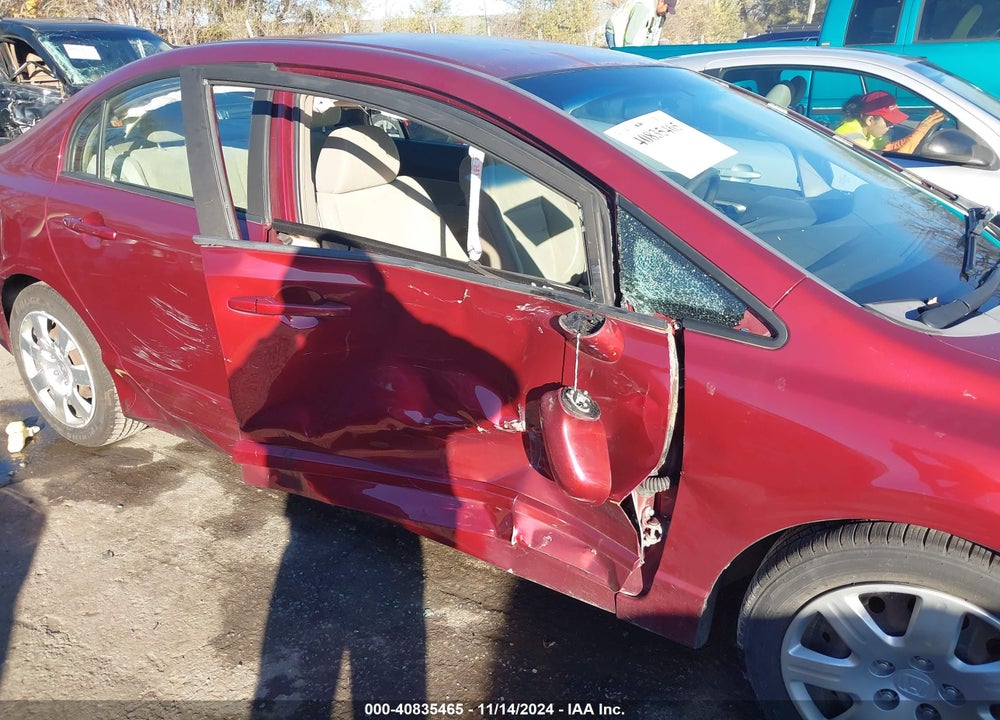 2009 HONDA CIVIC LX VIN: 19XFA16589E029704