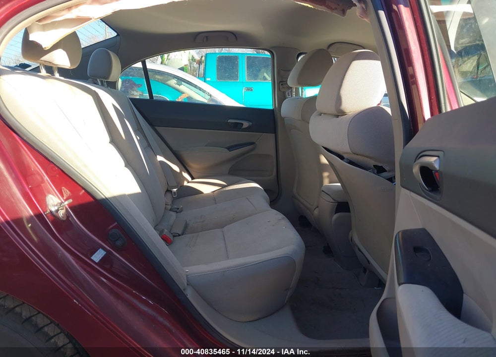 2009 HONDA CIVIC LX VIN: 19XFA16589E029704