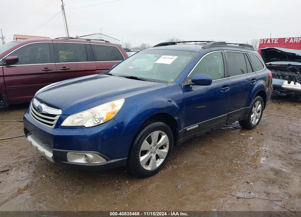 2010 SUBARU OUTBACK 2.5I LIMITED VIN: 4S4BRBKCXA3382275