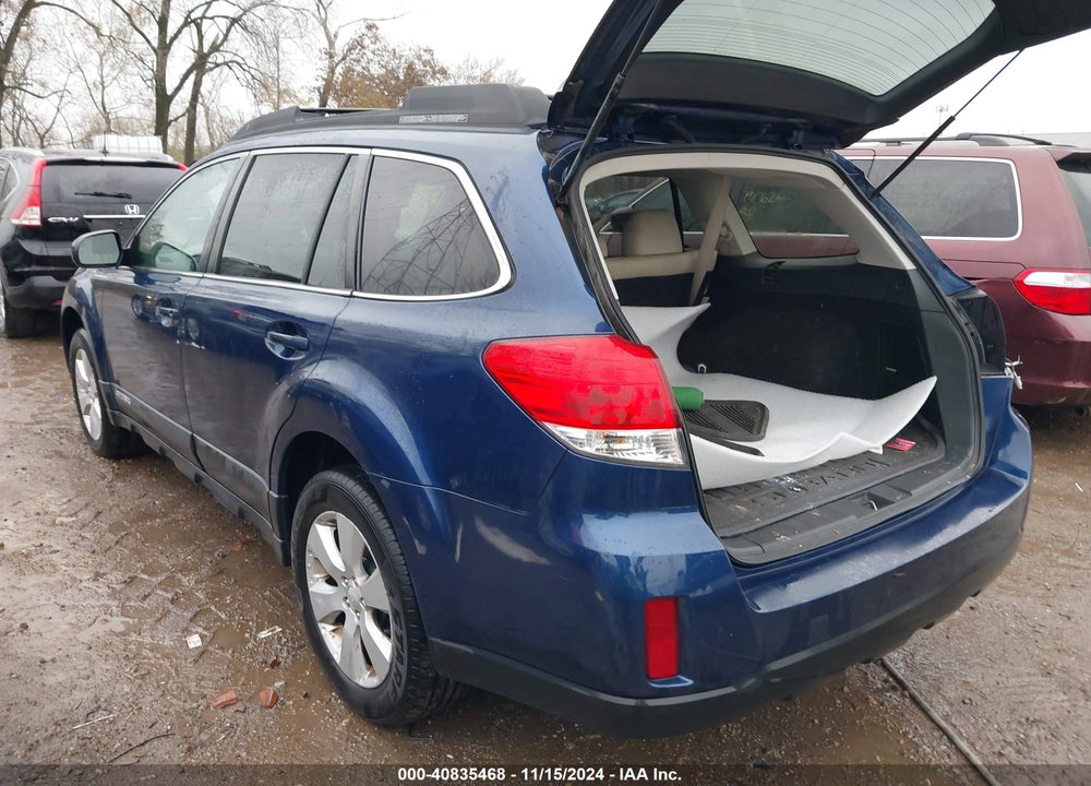2010 SUBARU OUTBACK 2.5I LIMITED VIN: 4S4BRBKCXA3382275